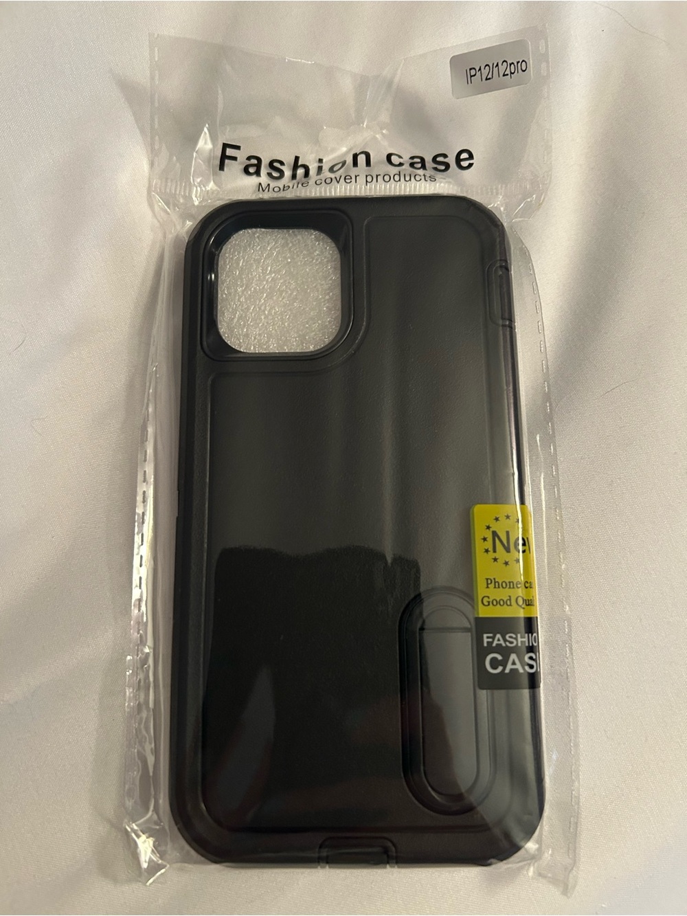Black Fashion Case Phone Cover for iPhone (IP12/12pro)